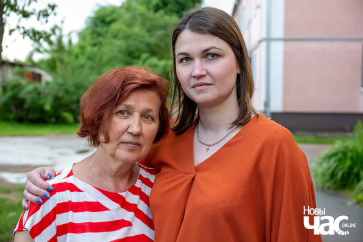 Дачка Уладзіміра Гундара Інга і жонка Алена Дачка Уладзіміра Гундара Інга і жонка Алена