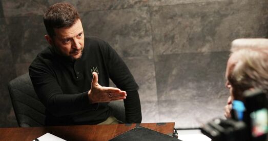 Зяленскі ўпершыню загаварыў пра замірэнне з Расіяй