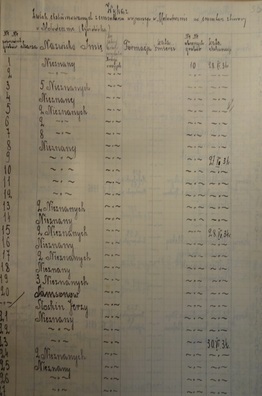 Спіс парэшткаў жаўнераў расійскага войска. эксгумаваных у Маладзечна Спіс парэшткаў жаўнераў расійскага войска. эксгумаваных у Маладзечна