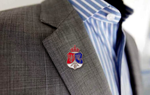 Сучасны значак, зроблены паводле паўстанцкай запанкі Сучасны значак, зроблены паводле паўстанцкай запанкі