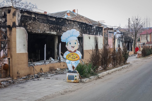 Разбураная пякарня.- Фота Навінарня Разбураная пякарня.- Фота Навінарня