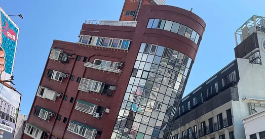 Магутны землятрус на Тайвані: такіх не было 25 гадоў