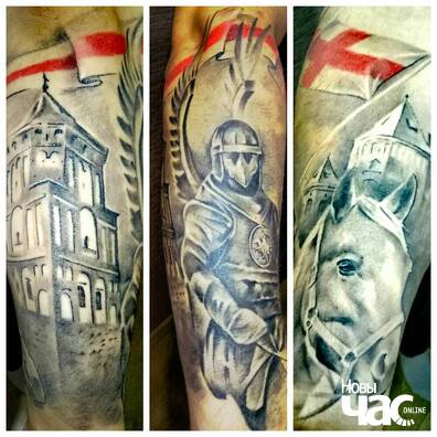 Гусар на руцэ Дзяніса Гусар на руцэ Дзяніса