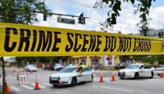 Праца паліцыі на месцы тэракта ў Крайстчэрчы Праца паліцыі на месцы тэракта ў Крайстчэрчы