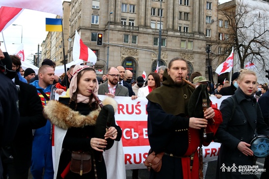 Дзень Волі 26 сакавіка 2022 г. у Варшаве Дзень Волі 26 сакавіка 2022 г. у Варшаве