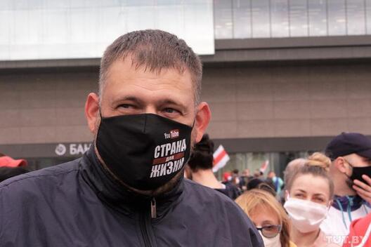 Сяргей Ціханоўскі. Фота: Анжаліка Васілеўская, TUT.BY Сяргей Ціханоўскі. Фота: Анжаліка Васілеўская, TUT.BY