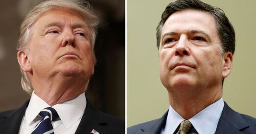 Дональд Трамп звольніў кіраўніка ФБР Джэймса Комі