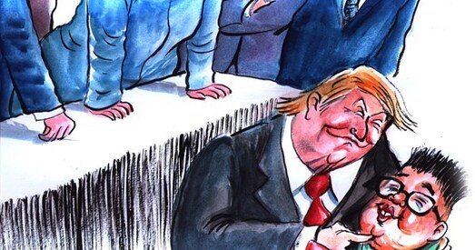 Дональд Трамп працягнуў санкцыі супраць КНДР на год