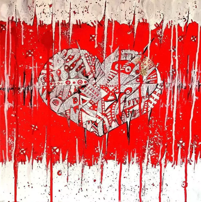 Карціна Евы Сапрыгінай «Пасля выбараў» Карціна Евы Сапрыгінай «Пасля выбараў»