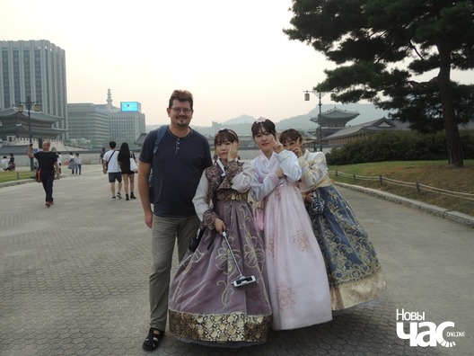 Андрэй Хадановіч у Сеуле Андрэй Хадановіч у Сеуле