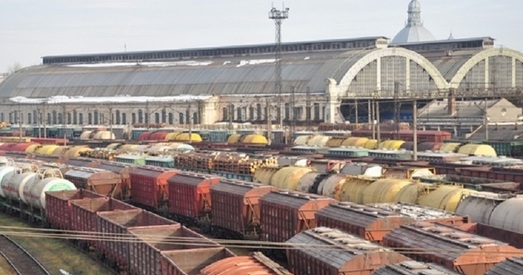 Украіна арыштавала амаль 18 тысяч вагонаў з Расіі і Беларусі