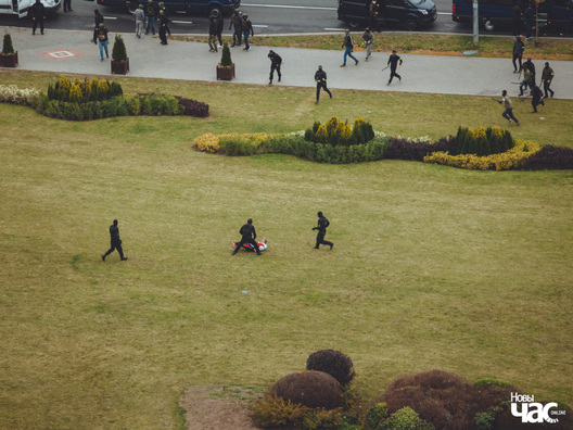 Мінск, 11 кастрычніка. Фота А. Васюковіча Мінск, 11 кастрычніка. Фота А. Васюковіча