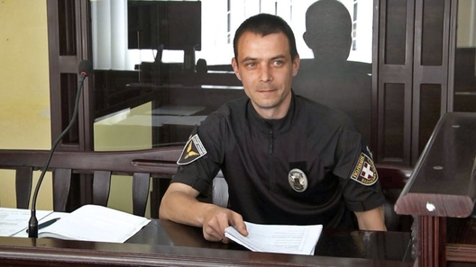 Віктар Цыплакоў на судовым пасяджэнні. Фота: Суспільне Новини Віктар Цыплакоў на судовым пасяджэнні. Фота: Суспільне Новини