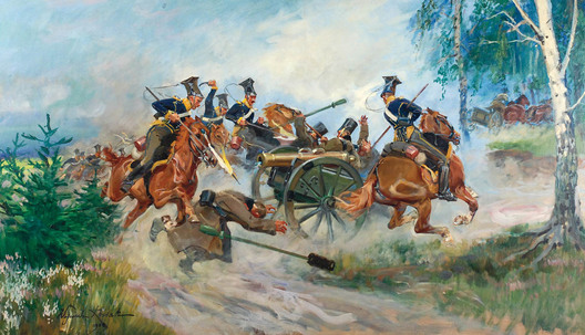 Войцэх Косак, Эпізод Паўстання 1830 Войцэх Косак, Эпізод Паўстання 1830