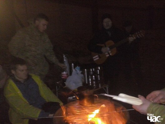 За пару хвілін да нападу: выступ Андрэя Мельнікава. Фота Алеся Кіркевіча За пару хвілін да нападу: выступ Андрэя Мельнікава. Фота Алеся Кіркевіча