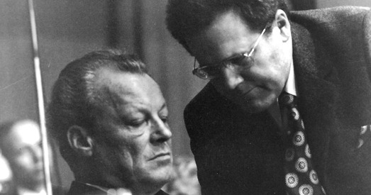 Шпіён Гюнтэр Гіём і канцлер Вілі Брандт