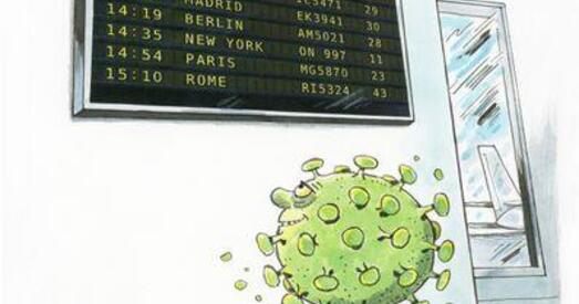 Дасье ў карыкатурах. Вялікая вірусная дэпрэсія