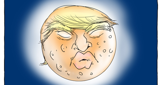 Дасье ў карыкатурах: Вайна за Месяц