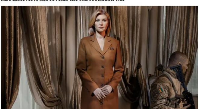 Алена Зяленская пра пачатак вайны ва Украіне Алена Зяленская пра пачатак вайны: «Было адчуванне, што я знаходжуся ў паралельнай рэальнасці»