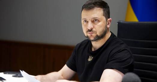 Уладзімір Зяленскі атрымаў прэмію фонду Барыса Нямцова