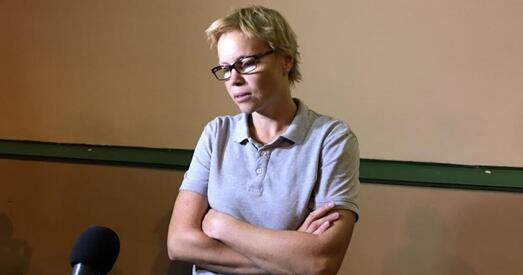 Справу Марыны Золатавай накіравалі ў суд