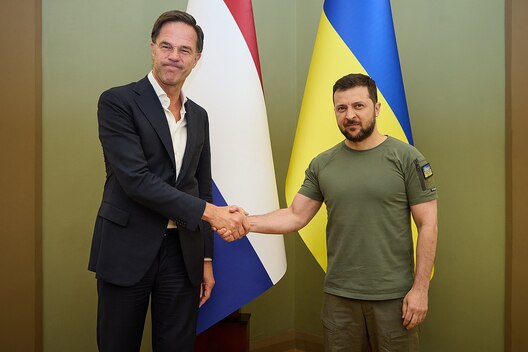 Марк Рутэ і Уладзімір Зяленскі. Фота Офіс Прэзідэнта Украіны Марк Рутэ і Уладзімір Зяленскі. Фота Офіс Прэзідэнта Украіны