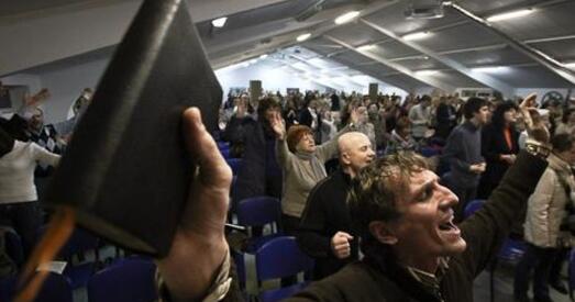 Рух "За Свабоду" бароніць царкву "Новае Жыццё"