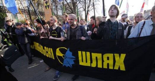 «Не — расійскай ядзернай пагрозе!» — галоўны лозунг Чарнобыльскага шляху
