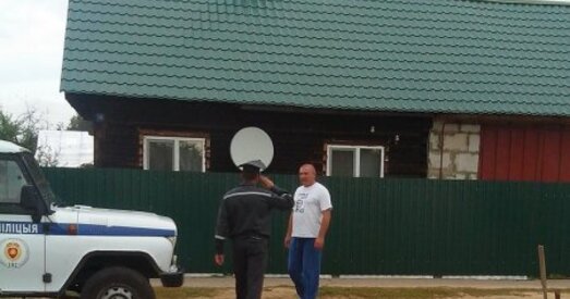 У Асіповічах затрымалі сябра БХД (фота)