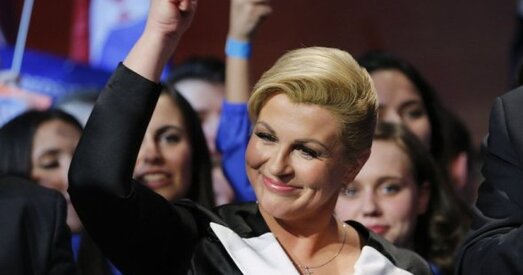 Харваты абралі прэзідэнтам жанчыну