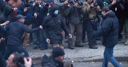 Беларускія журналісты ў Кіеве: Украінскія калегі адчуваюць сябе значна больш вольнымі