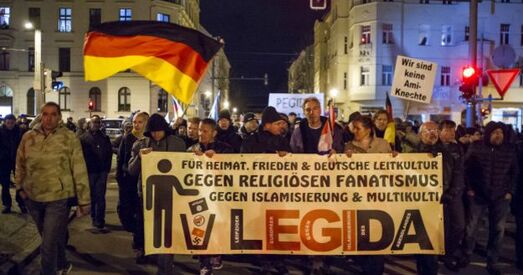 У Дрэздэне прайшоў новы марш супраць ісламізацыі Еўропы