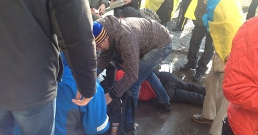 Выбух на маршы ў Харкаве: трое загінулых, 10 параненых