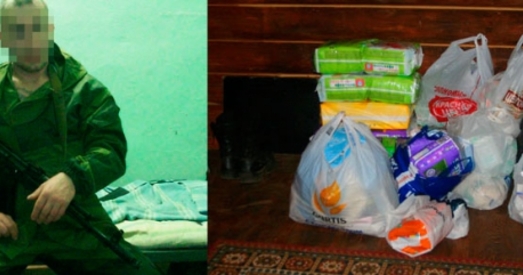 Баец з "ДНР" Хан: Збіраю ў Беларусі гуманітарку для галодных дзяцей (фота)