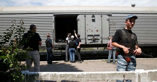 АБСЕ: Да месца катастрофы "Боінга" падагналі цягнік, ахвяр катастрофы рыхтуюць да транспарціроўкі