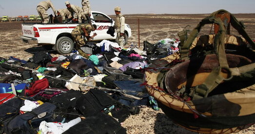 Палітыкі Брытаніі: самалёт А321, хутчэй за ўсё, быў узарваны баявікамі "Ісламскай дзяржавы"