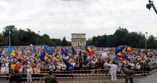 Любоў Лупашко: Гэта самыя масавыя акцыі пратэсту ў Кішынёве з пачатку 90-х