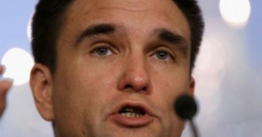 Украінская ўлада не збіраецца ваяваць за Данбас — Клімкін