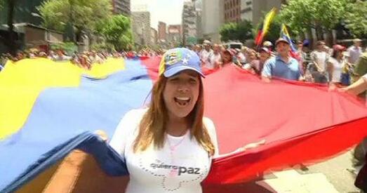 Венесуэла. Пратэстоўцы на Вялікдзень запатрабавалі ўваскрашэння дэмакратыі