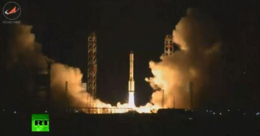 Крамлёўскія СМІ няўдалы запуск «Пратон-М» выдалі за абстрэл Макееўкі (відэа)