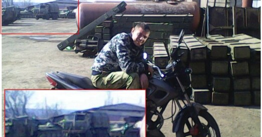 База акупацыйных войскаў РФ у Янакіеве