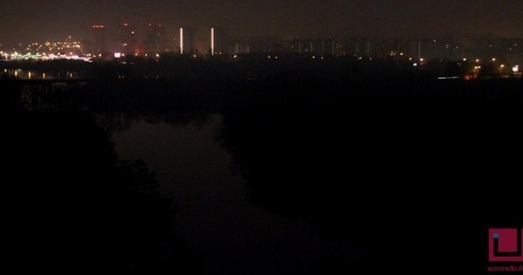 Ледзь не кожную ноч Брэст паглынае цемра