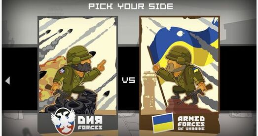 У Бельгіі выйшла кампутарная гульня "Бітва за Данецк"