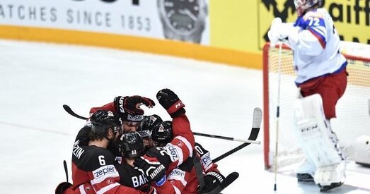 Канада разграміла Расію з лікам 6:1 у матчы фіналу чэмпіянату свету