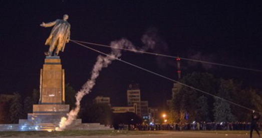 Суд прызнаў законным знос помніка Леніну ў Харкаве