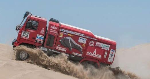 Беларусы вырваліся на сёмае месца на чарговым этапе ралі "Дакар"