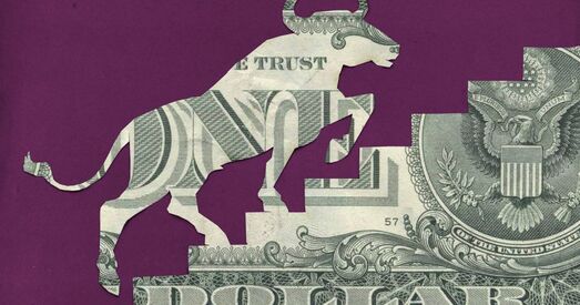 Долар працягнуў імклівы рост