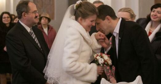 Павал Севярынец і Вольга Шылак пабраліся шлюбам