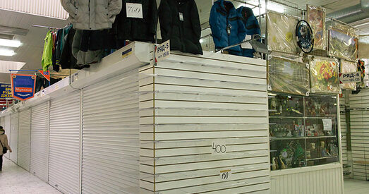 Гандляры ў Віцебску аб’явілі аб спыненні працы з 1 студзеня