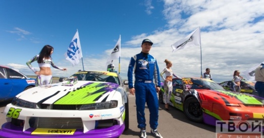 У гродзенскім аэрапорце прайшоў этап чэмпіяната Беларусі па дрыфтынгу (фота)